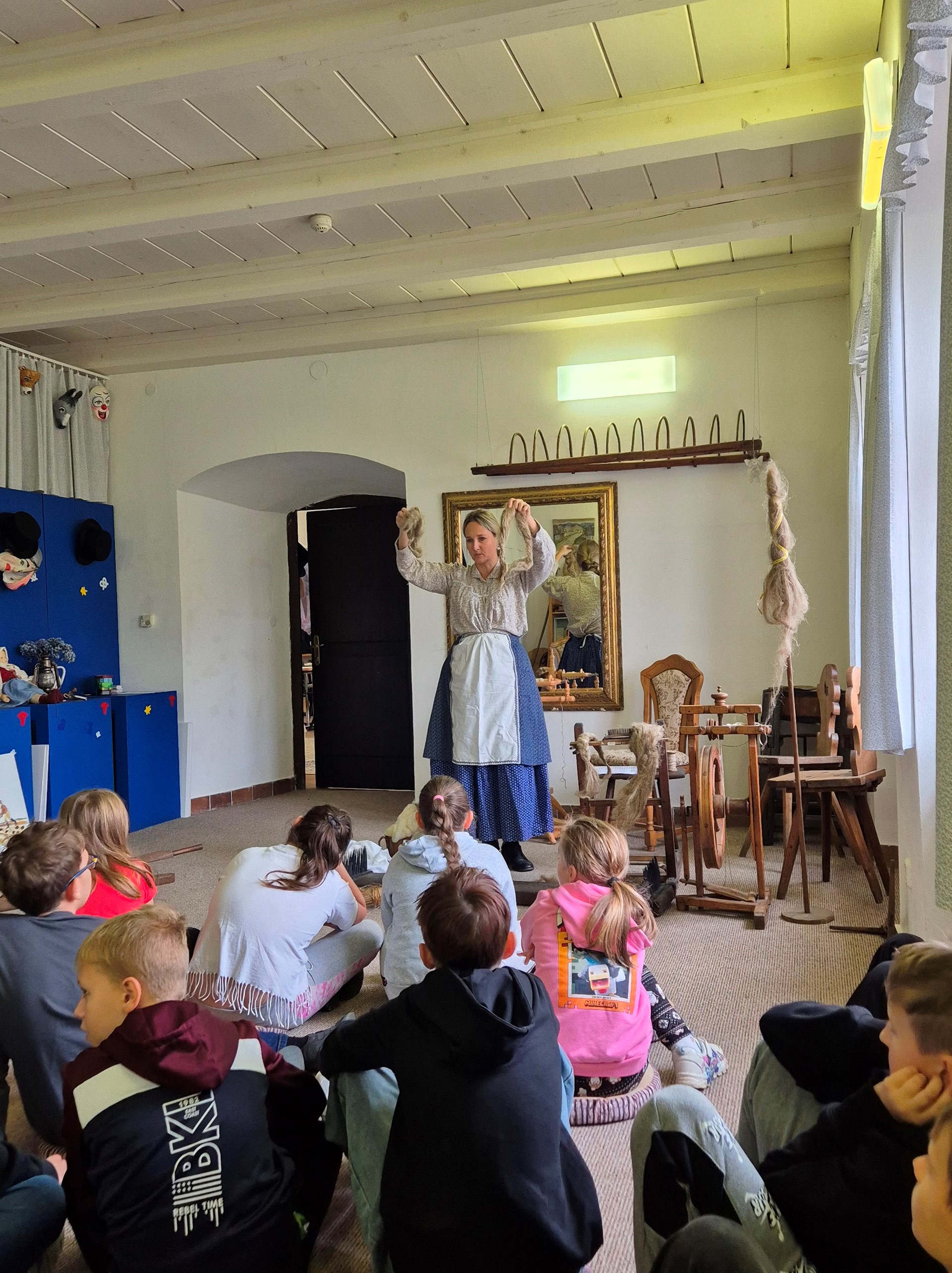 Od semínka k nitce aneb Přástky na Žerotínském zámku