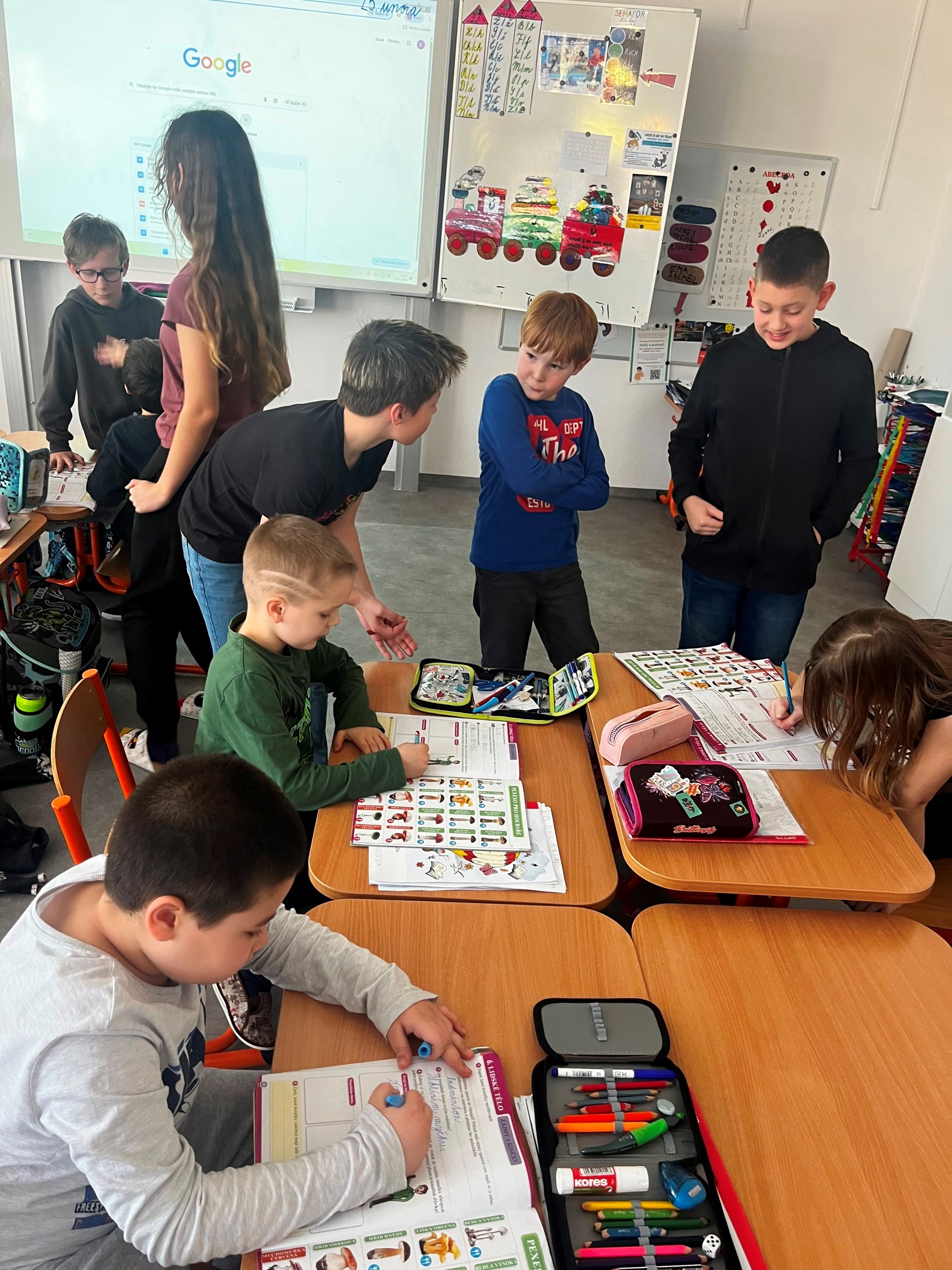 Společná hodina plná spolupráce