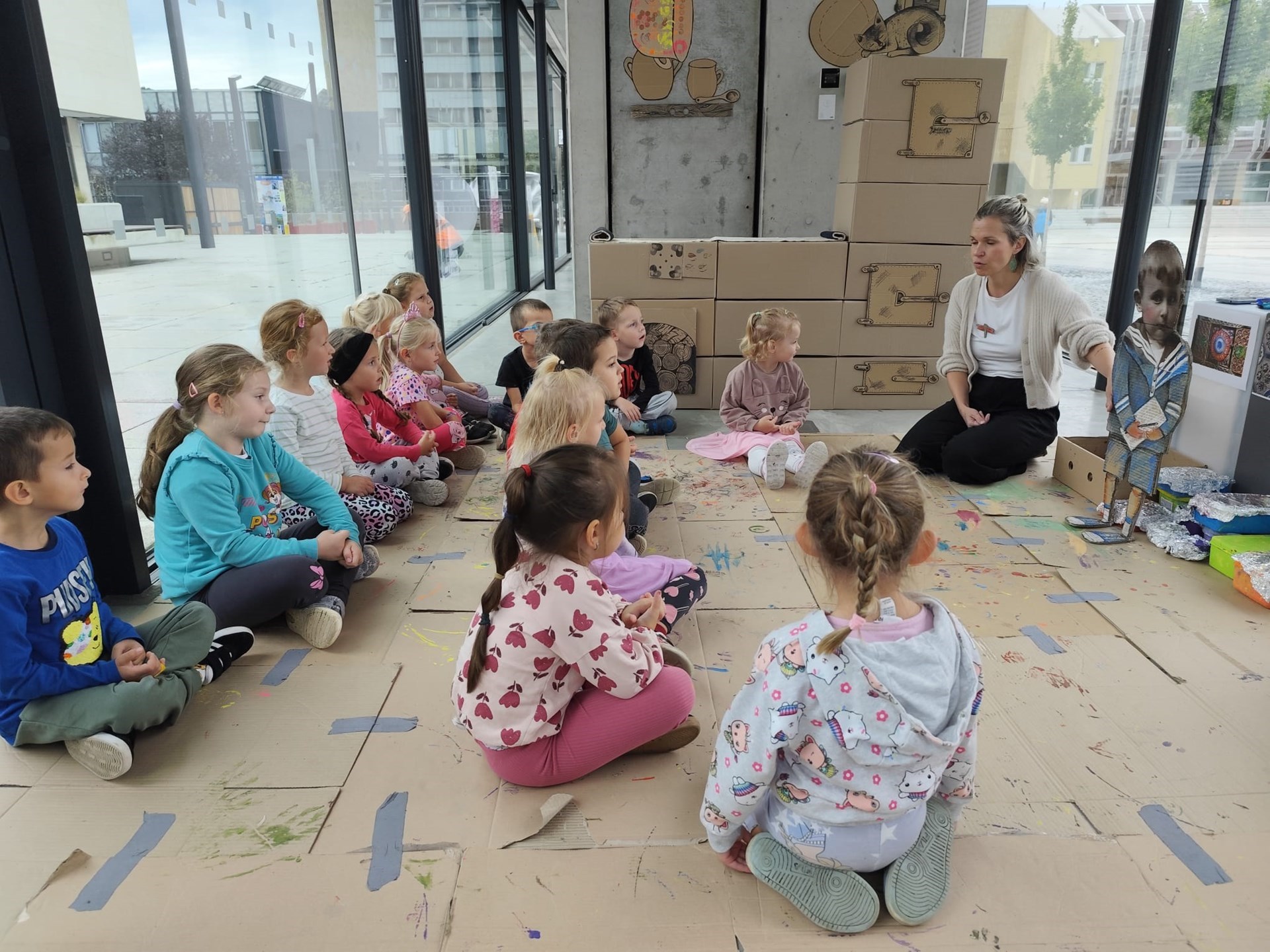 Kachlovka ve výstavním pavilonu