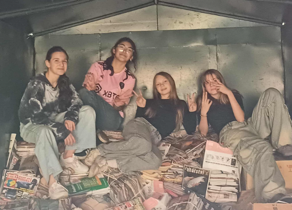 Podzimní sběr papíru